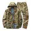 Nuevo Traje de Camuflaje para Exteriores de Primavera y Otoño Transfronterizo Uniforme Táctico para Hombre Uniforme de Entrenamiento Militar Elástico en Cuatro Direcciones Repelente al Agua Ropa de Trabajo