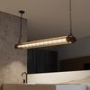 Lámpara de araña de estilo industrial vintage para restaurante, estilo americano, con personalidad, para cafetería, tienda de ropa, bar, mostrador de oficina, lámpara de araña larga