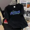 Camiseta de Manga Corta Lightning Warehouse para Hombre Verano 2026 Nuevo Estilo Coreano Holgada Transpirable Camiseta Básica para Adolescentes Top de Hombre de Moda