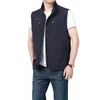 Chaleco de Secado Rápido para Exteriores para Hombre, Primavera/Verano/Otoño, Multibolsillos, Chaleco Fino de Trabajo, Talla Grande, Suministro Directo del Fabricante