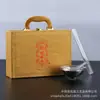 Venta al por mayor del fabricante Juego de cinco bendiciones de tres piezas: cuenco de plata, palillos de plata, cuchara de plata, juego en caja de madera, pequeño regalo de ventas en relieve
