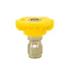 Boquilla de Conexión Rápida de 1/4" para Pistola de Agua de Lavado de Autos de Alta Presión, Máquina Limpiadora en Forma de Abanico, Pistola de Agua para Lavado de Autos, Boquilla de 5 Colores 7 Colores
