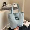 Nuevo Modelo 2026 Bolso de Mano Mini para Oficinistas, Bolso Tote de Pana Versátil y de Moda para Mujeres, Bolso de Mamá