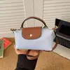 Bolsa de tecido de nylon feminina grande capacidade 2026 nova verão versátil casual bolsa de ombro único transversal bolsa tote para estudante aula