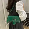 Bolsa Nova Transfronteiriça para Axila Moda Rebite Casual Bolsa para o Dia a Dia 2025 Tendência Bolsa de Ombro Popular Bolsa Feminina Este Ano