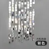 Espejo de Boda Lentejuelas Redondas Hilo de Lentejuelas Cuentas Hilo de Cuentas de Espejo Reflectantes Cortina de Cuentas Estrella Atmósfera Aérea Adorno Colgante de Techo para Boda