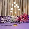 Accesorios para Bodas, Árbol de la Felicidad, Manzano, Luces para Caminos, Luces de Bolas Decorativas, Luces de Bola de Dragón, Arte de Hierro Dorado