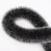 Acessórios para borda de sapatos e chapéus de lã sintética de raposa, roupas DIY, jaqueta acolchoada, decoração de roupas infantis, topo de lã artificial, topo de lã falsa