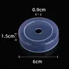 Accesorios de Tubería de Agua Transparente de Silicona Cabezal de Filtro Contratuerca de Filtro Filtro de Agua Embotellada Accesorios para Ceremonia del Té Juego de Té Kung Fu