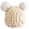 Chapéu de bebê Outono e Inverno Bonito Super Fofo Bebê Recém-nascido Chapéu Fetal Chapéu de lã de bebê masculino e feminino Chapéu de malha recém-nascido