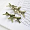 Planta Trepadora Cinta Verde Hojas Cinta Orquídea Desnuda Accesorios para el Cabello Hecho a Mano Casero Moño Pasador para el Cabello Material