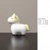 Estatueta de Cavalo de Chá com Esmalte Mudado em Forno Miyang, um Luxuoso Acessório para Conjunto de Chá, Decoração de Mesa de Chá e Suporte de Tampa de Bule de Alto Valor