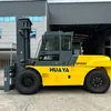 Empilhadeiras a Diesel 2 Toneladas 3 Toneladas 5 Toneladas 7 Toneladas Levantamento Hidráulico Empilhamento Tipo Combustão Interna Empilhadeiras de Fábrica para Carregamento e Descarregamento de Mercadorias Quatro Rodas