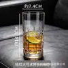 Copo Quadrado Yujing Resistente ao Calor Transparente de Vidro Xícara de Chá Copo Reto Copo de Água para Sala de Estar Doméstico Copo de Leite para Café da Manhã com Fundo Espesso