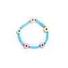 Pulsera Ojo de Diablo de Arcilla Blanda Estilo Carmly Pulsera de Cuentas de Colores Pulsera Conmemorativa de Pareja Europea y Americana