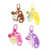 Cuentas como Joyería Nueva Celebridad de Internet Llavero Colgante Lindo de Animalito Pequeño Combinación Creativa Decoración para Mochila de Estudiante Funda de Auriculares