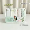 Calcinha feminina Hot Water 5 Boxed Calcinha sem costura Bare Amonia Cotton Calcinha feminina extensível Crotch Lunch Box Calcinhas femininas