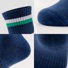 Calcetines de Bádminton para Pareja Fondo de Toalla Grueso Calcetines Deportivos de Tenis Absorbentes de Sudor Transpirables Entrenamiento de Tenis de Mesa Calcetines para Correr