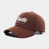 Gorra de Béisbol de Algodón Lavado Venta Directa del Fabricante Gorra de Béisbol Bordada Personalizada en Lotes Pequeños Sombrero de Sol para Protección Solar para Mujer