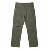 Pantalones Deportivos para Hombre de Exterior en Stock, Pantalones de Secado Rápido, Pantalones Holgados y Cómodos con Múltiples Bolsillos, Mismo Estilo que Ix7, Nylon Elástico en Cuatro Direcciones