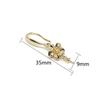Aretes de gancho para la oreja envueltos en oro de 14K que conservan el color, soporte vacío, accesorios de productos semiterminados, retro, estilo nacional, hechos a mano, materiales para la producción de aretes DIY