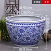 Macetas Grandes de Patio, Vasijas de Agua de Porcelana Azul y Blanca de Jingdezhen, Peceras, Recipientes para Lotos, Macetas para Nenúfares, Tanques para Tortugas, Tanques para Tortugas de Hotel
