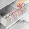 Caixa Plástica para Legumes e Frutas Geladeira Caixa para Carne Congelada Caixa para Conservar Carne e Vegetais Congelados Caixa de Armazenamento Selada Transparente