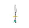 Anzuelo de mosca de ala colorida hélice giratoria micro-objeto traje de cebo falso grupo de pesca con mosca booster cebo falso accesorios de cebo blando