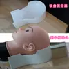 Cabeza Modelo para Práctica de Belleza, Cabeza de Maniquí con Puntos de Acupuntura Facial, Práctica de Técnicas con Hombros, Cabeza Modelo