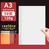 Cartulina Blanca Holandesa A4/A3, Cartulina Blanca para Arte, 4K 8 Hojas, Papel de Dibujo Dibujado a Mano para Estudiantes, Periódico Escrito a Mano, Cartulina Gruesa Rígida