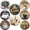 Conjunto de Porta-Copos de Madeira Redondo Criativo para Xícara de Café Amazon Transfronteiriço Conjunto para Decoração de Casa e Presente