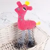 Juguete de ciervo lindo de peluche transfronterizo para perros, que hace ruido, resistente a la masticación, cuerda de algodón duradera, suministros para mascotas en stock, juguete para perros