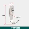 Accesorios de ferretería para mamparas de baño públicas aptos para acero inoxidable cerradura indicadora de mampara de baño pública bisagra soportes pies