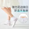 Calcetines para niña estilo princesa primavera y verano algodón puro encaje calcetines de encaje para niños verano finos transpirables niña bebé baile