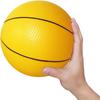 Bola de basquete inflável de vinil PVC para crianças, testada internacionalmente pela Amazon, padrão americano, 6 pol., pode ser personalizada com logotipo