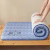 Colchón de estudiante de algodón lavable resistente a la presión Clase A, transpirable y antideslizante, adecuado para uso en el hogar y dormitorio, colchón tatami relleno de espuma viscoelástica