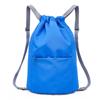 Fabricantes de Bolsas de Gimnasio Venta al por Mayor Exterior Casual Impermeable Mochila Diaria para Estudiantes Mochila Casual Personalizada con Cordón