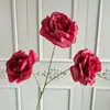 3 Flores de Peonía Artificiales para Decoración de Bodas, Arreglos Florales, Decoraciones de Pasillo y Arreglos de Flores de Bienvenida