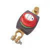 Interruptor de bateria de carro em latão 12V24V bateria 15-17mm corte de energia negativo interruptor modificado interruptor de alimentação
