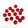 Fornecimento Direto da Fábrica Vidro Esmaltado Cabochão Vermelho Brilhante Patch Acessórios de Roupa DIY Acessórios de Cabelo Artesanais