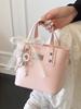 Bolsa de Cubo Portátil Simple de Nicho de Alta Gama de Primavera y Verano de Venta Caliente para Mujer Casual para Viajar que Combina con Todo Estilo Dulce Bolso Cruzado