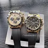Reloj Mecánico Rolex, Reloj para Hombre Rolex, Correa de Caucho Daytona, Reloj Daytona, Reloj Daytona Panda Shawn Yue Fábrica C