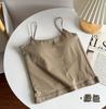 Nova Roupa Íntima Espessa com Forro de Lã e Bojo, Base Slim-fit para Uso Externo, Camisola Quente Slim-fit para Outono e Inverno para Mulheres