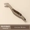 Pinzas para Té de Dragón de Titanio Puro, Clip Antideslizante y Antiescaldado para Taza de Té, Accesorios de Té Kung Fu de Gama Alta, Pinzas para Té de Titanio Puro