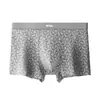 Roupa Íntima Masculina 100% Algodão Outono e Inverno Nova Luxo Leve Boxer Brief Confortável Respirável Cintura Média Shorts Quatro Cantos