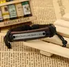 Pulsera popular de aleación con letra inglesa y cuero productos populares ventas directas de fábrica pulsera de aleación y cuero suministro a bajo precio