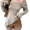 Pantalones cortos ajustados de cuero PU y piel sintética de cintura alta para otoño e invierno, para mujeres menudas, elegantes y casuales, pantalones cortos adelgazantes para mujer