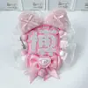 Suporte de celebridade tecido não tecido refletivo de marca produto acabado pingente DIY feito à mão mercadoria de show decoração para pendurar