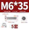 Jinchao M4M5M6M8304 Acero Inoxidable Tornillo de Cabeza Plana Biselada de Cruz Juego de Tuercas Tuerca de Brida Muebles