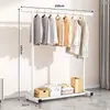 Perchero simple de pie para dormitorio, uso doméstico, tendedero plegable para dormitorio, tendedero para balcón